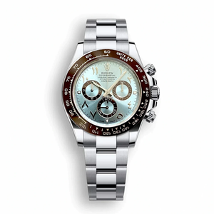 Super Clone Rolex Cosmograph Daytona Series Middle East Plate Ice Blue Di