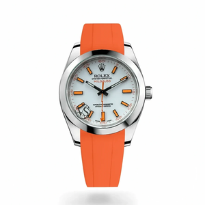 Super Clone Rolex Milgauss 40mm White Dial 116400 Orange