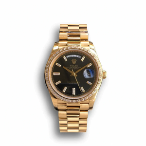 Super Clone Rolex Day-Date m228238 Black Dial