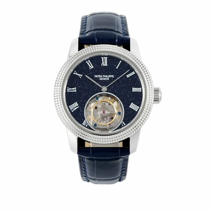 Swiss Replica Patek Philippe Grand Complications 42mm Tourbillon Night Sky Dial