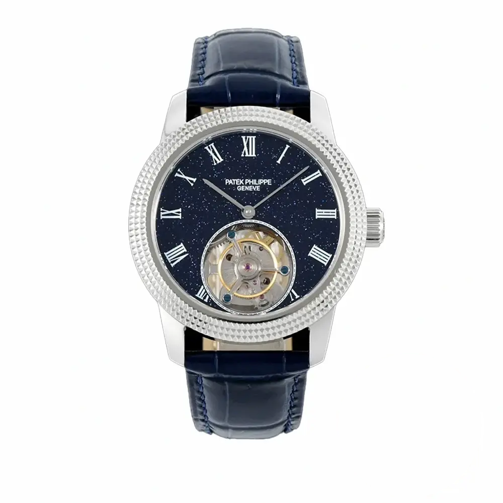 Swiss Replica Patek Philippe Grand Complications 42mm Tourbillon Night Sky Dial