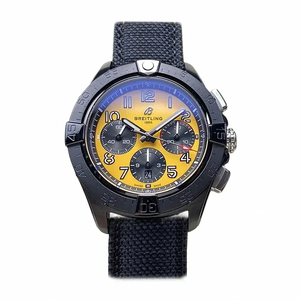 Replica Breitling Avenger Men Black Yellow Dial SB0147101I1X2