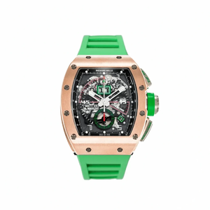 Super Clone Richard Mille 011-01 Robert Mancini Chronograph Flyback Rose Gold