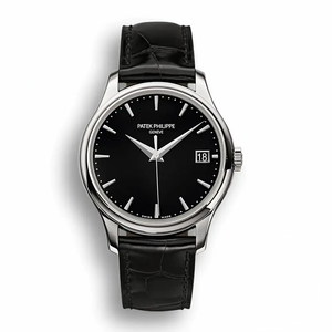 Super Clone Calatrava 5227G-010 Patek Philippe DATE, SWEEP SECONDS. 39 mm, White gold