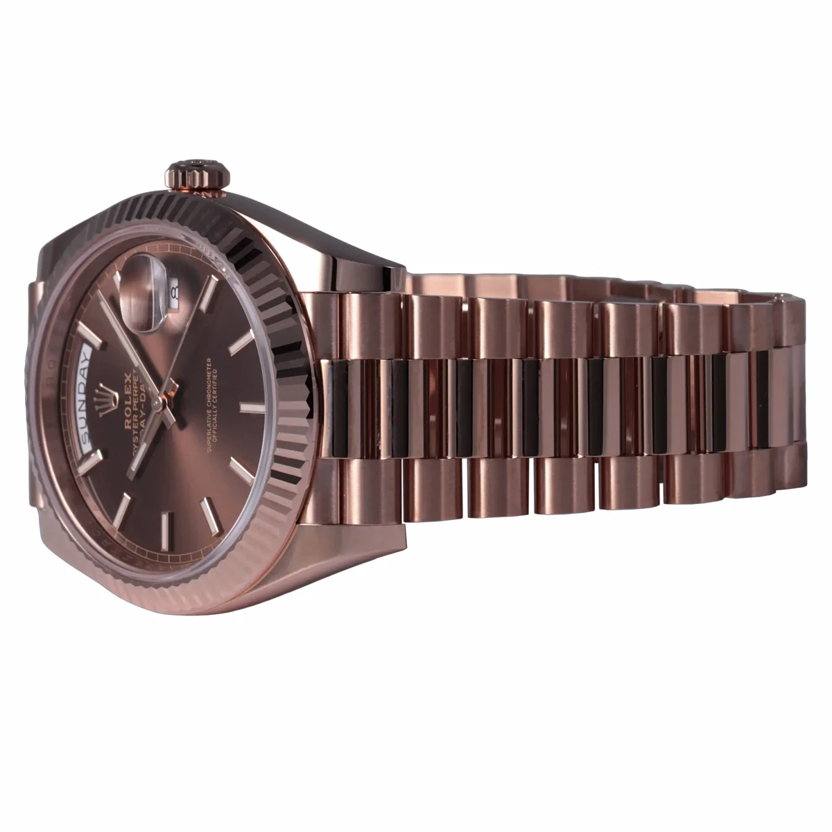 Rolex 228235-0053 Day-Date 40 Everose Chocolate - Image 8