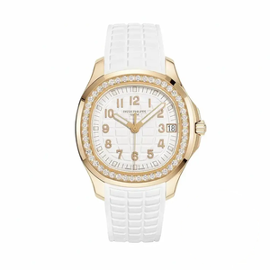 Replica Aquanaut 5268/200R-010 Patek Philippe Luce 38.8 mm, Rose gold, White Dial