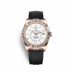 Replica Rolex Sky-Dweller 326235 42mm White Dial