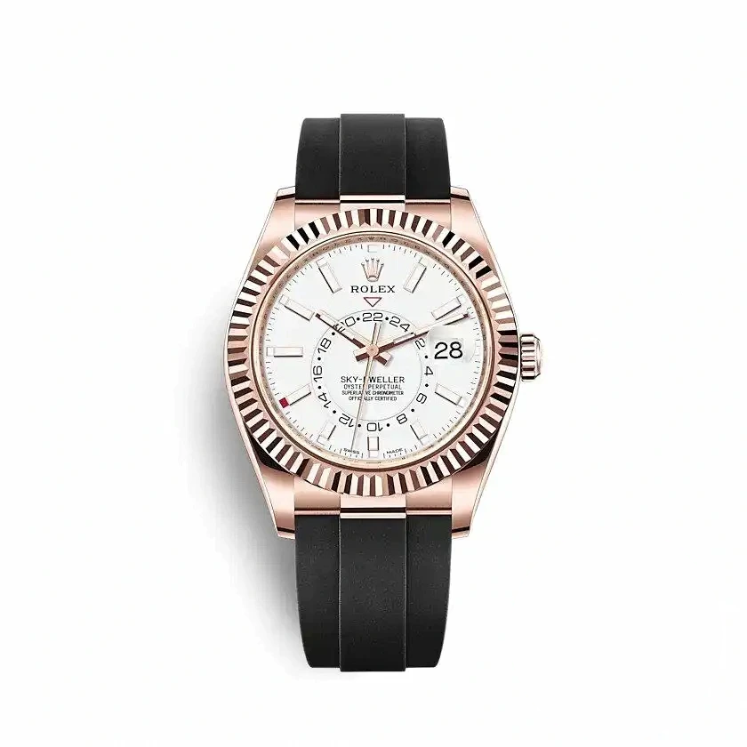 Replica Rolex Sky-Dweller 326235 42mm White Dial