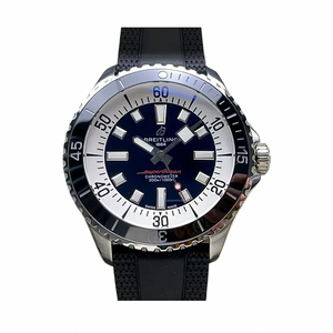 Replica Breitling Superocean Black Dial Stainless Steel 42 mm A17375211B1S1