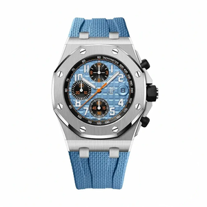 Replica Audemars Piguet Royal Oak Offshore 42mm Sky Blue 26238ST