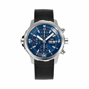 Replica Aquatimer Chronograph IW376805 Blue Dial