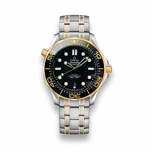 Super Clone Omega Seamaster Gold Bezel 210.20.42.20.01.002