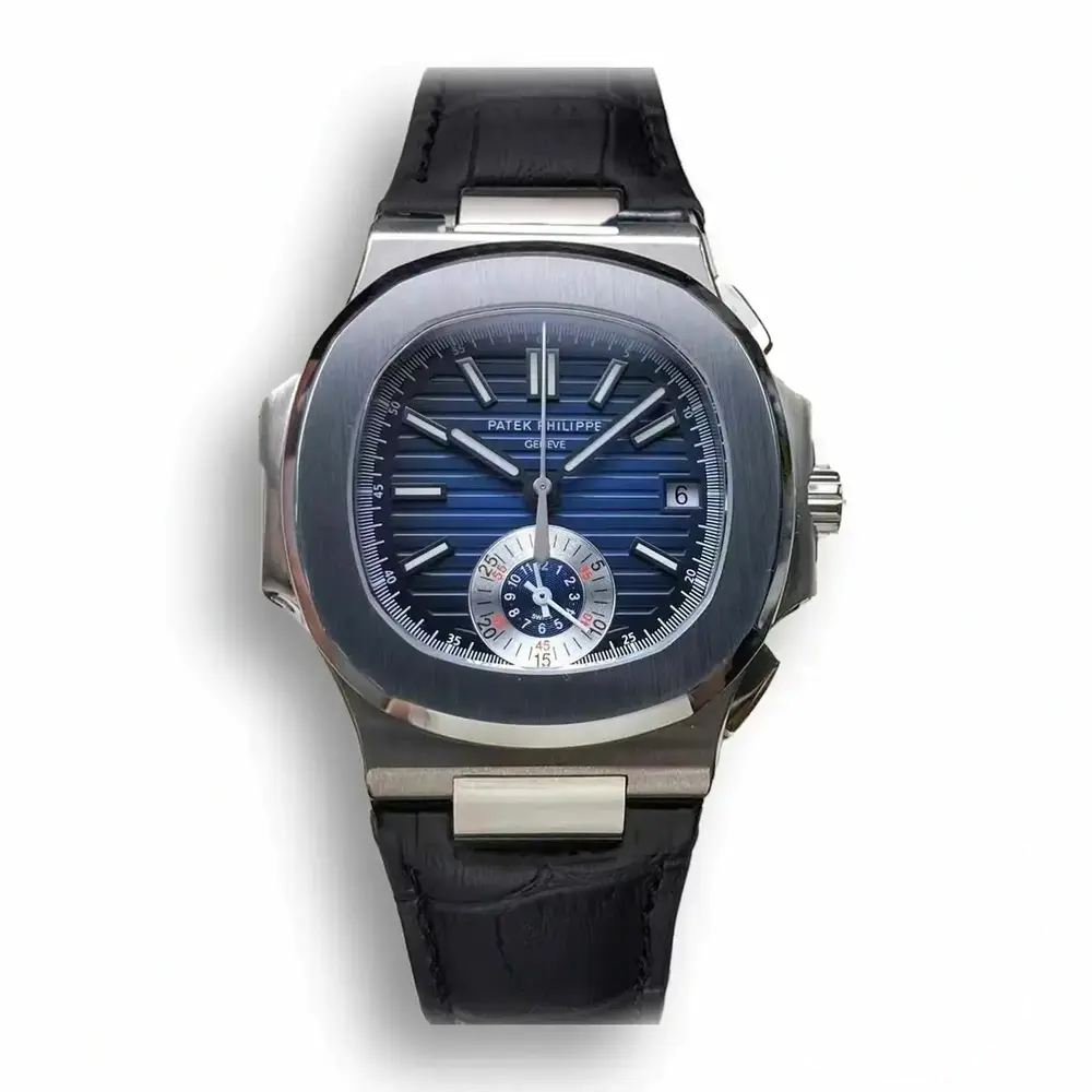 Super Clone Nautilus 5980-5R White 40.5mm Blue Dial