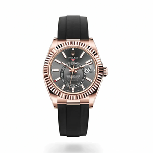Replica Rolex Sky-Dweller 326235 42mm Black Dial