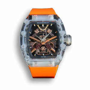 Replica Richard Mille 047 New Samurai Armor Orange Strap