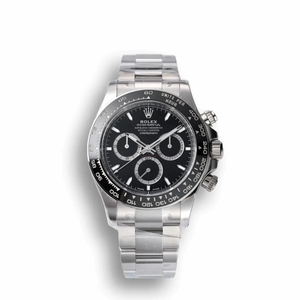 Super Clone Rolex Black Ceramic Daytona 126500 Black Dial