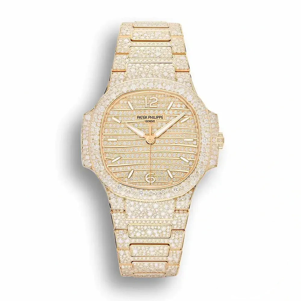 Replica Nautilus 7118/1450R-001 Patek Philippe “Ladies Automatic” 35.2 mm, Rose gold