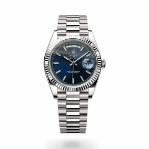 Super Clone Day-date 40mm Blue Dial 228239AF