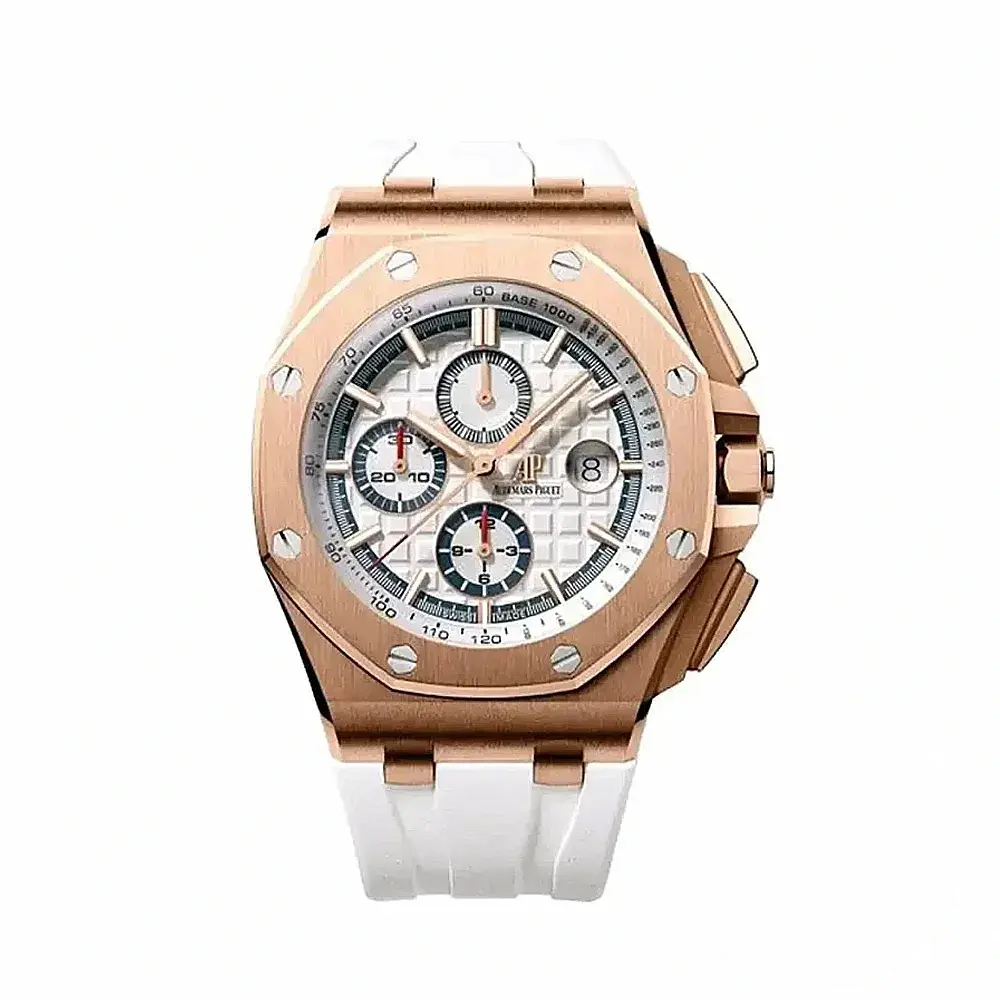 Super Clone Audemars Piguet Royal Oak Offshore White Gold Dial 44mm 26408OR.OO.A010CA.01