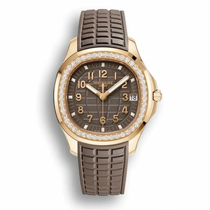 Replica Aquanaut 5268/200R-010 Patek Philippe Luce 38.8 mm, Rose gold, Brown Dial