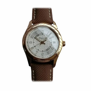 Replica Calatrava 6007G-011 Patek Philippe DATE, SWEEP SECONDS. 40 mm, White Dial