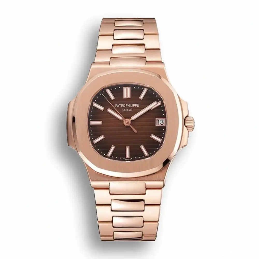 Replica Nautilus 5711/1R-001 Patek Philippe 40 mm, Rose Gold, Brown Dial