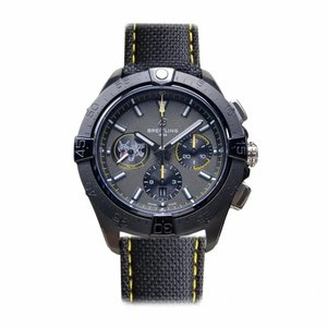Replica Breitling Avenger Black Leather 45 mm SB01472A1B1X1