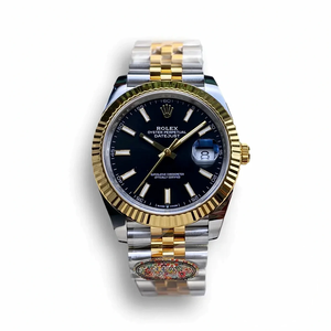 Replica Rolex Datejust m126333 41mm Bright Black Dial