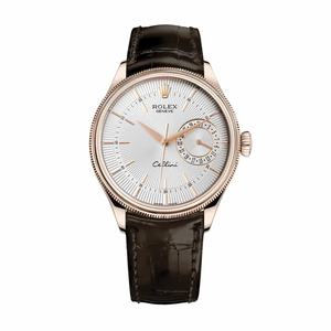 Replica Rolex Cellini Rose Gold 50515.01 39mm White Dial