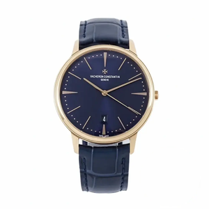 Replica Vacheron Constantin Patrimony 85180000R-B515, 40mm, Blue Dial