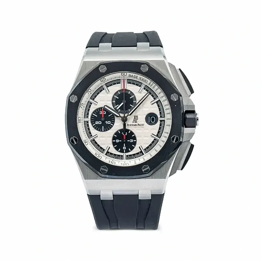 Replica Audemars Piguet Royal Oak Offshore White Black Dial 44mm 26400SO.OO.A002CA.01