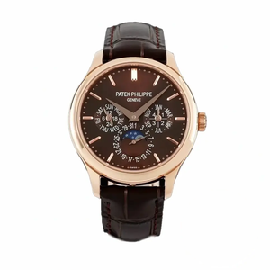 Replica Patek Complication 5327 / 5140 series Rose Gold 40mm Brown Dial