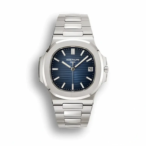Replica Nautilus 5811/1G-001 Patek Philippe Date, Sweep seconds 41 mm, White gold
