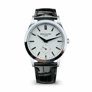 Replica Patek Philippe Calatrava 6196P-002 38mm White Dial
