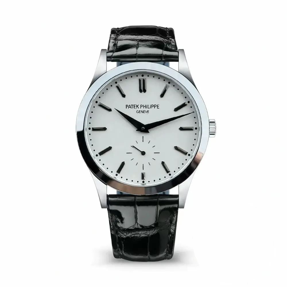 Replica Patek Philippe Calatrava 6196P-002 38mm White Dial
