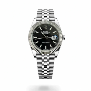 Replica Datejust 41 Black Dial Jubilee Bracelet 126334