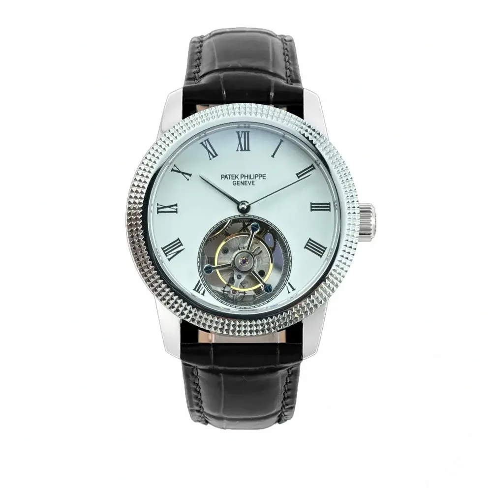 Super Clone Patek Philippe Grand Complications 42mm Tourbillon White Dial