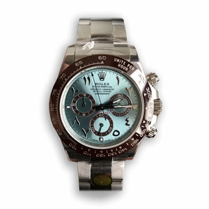 Super Clone Rolex Super Universe Chronograph Daytona 116506 Ice Blue Arabic Dial