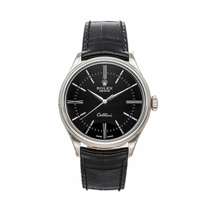 Replica Rolex Cellini Time 39mm 50509.006 Black Dial