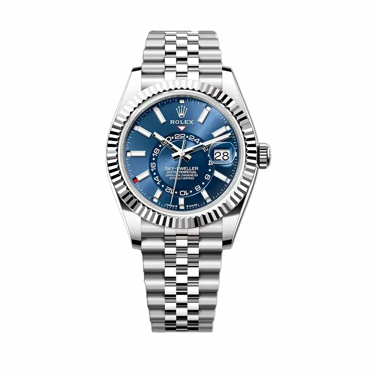 Super Clone Rolex Sky-Dweller 326934 42mm Blue Dial