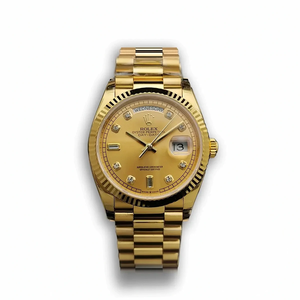 Replica Rolex Day-Date 128238 36mm Gold Dial Yellow Gold