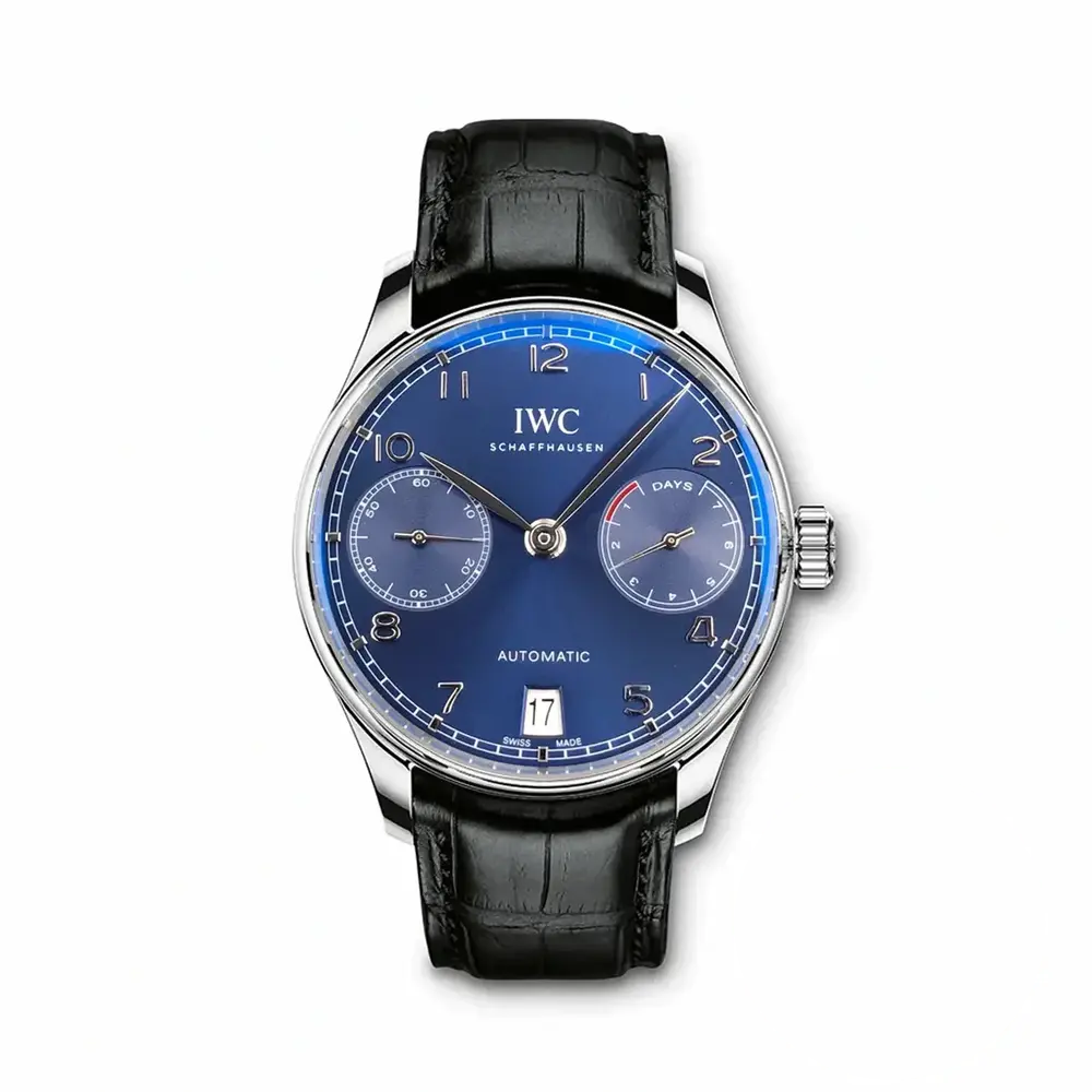 Swiss Replica IWC Portuguese Automatic Blue Dial IW500710