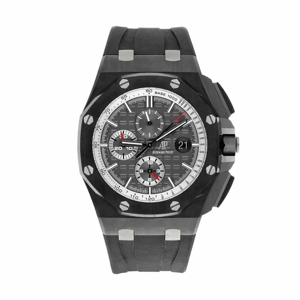 Replica Audemars Piguet Royal Oak Offshore Dark Grey Silver Dial 44mm 26405CE.OO.A002CA.01