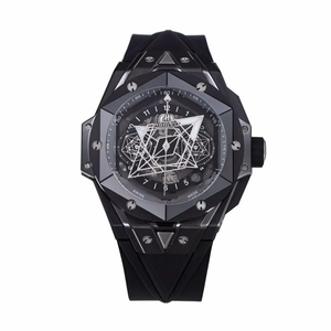 Replica Hublot Big Bang Sang Bleu II Black 45mm 418.CX.1107.RX.MXM22