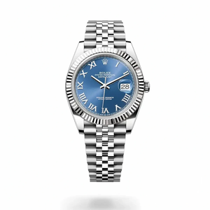 Replica Datejust 41mm Blue Roman Dial 126334 Jubilee