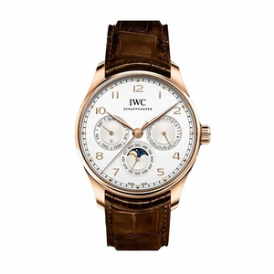 Super Clone Portugieser Perpetual 42mm Rose Gold IW344202