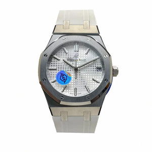 Replica Audemars Piguet Royal Oak White Dial, Rubber 15500ST.OO.1220ST.04