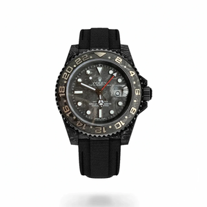 Replica Rolex GMT-Master II DiW NTPT Carbon All Carbon GMT