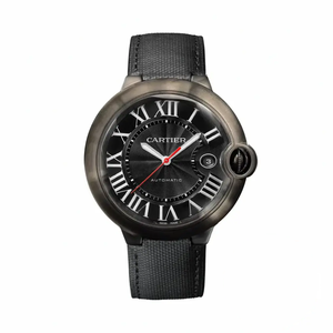 Replica Cartier Ballon Bleu 42mm Black Dial WSBB0015