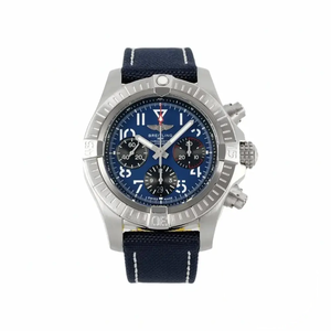 Replica Breitling Avenger Blue Leather 45 mm AB01821A1C1X1